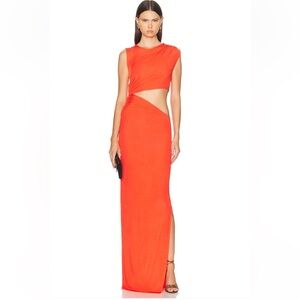 ATLEIN Cut Out Sleeveless Long Dress (flaw)